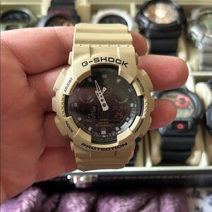 Casio G-Shock Sand-Tone Watch military style
